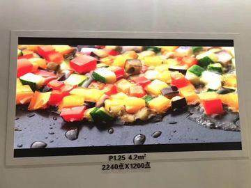 Hoge de Hoogte het LEIDENE van het Definitie Kleine Pixel Vertoning Kleine Uit elkaar plaatsen P1.25 voor Reclame
