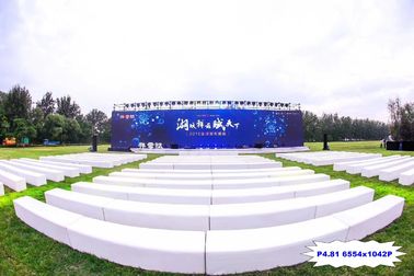 Het volledige Kleuren Openlucht LEIDENE Vertoningsscherm P4.81mm 6554*1024P voor Stadium Reclame toont