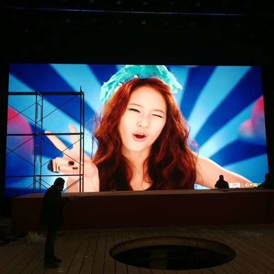 Van het Binnen LEIDENE van HD P3 Hoge Helderheid de Videomuur Reclamescherm 3 - 15m het Bekijken Afstand