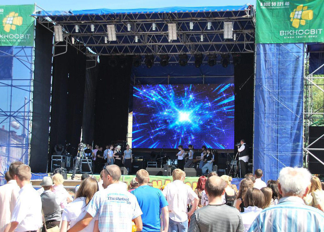 Van het waterdichte SMD-Huur Openlucht LEIDENE het het Stadiumscherm 640*640mm Vertoningsscherm P8 Kabinet