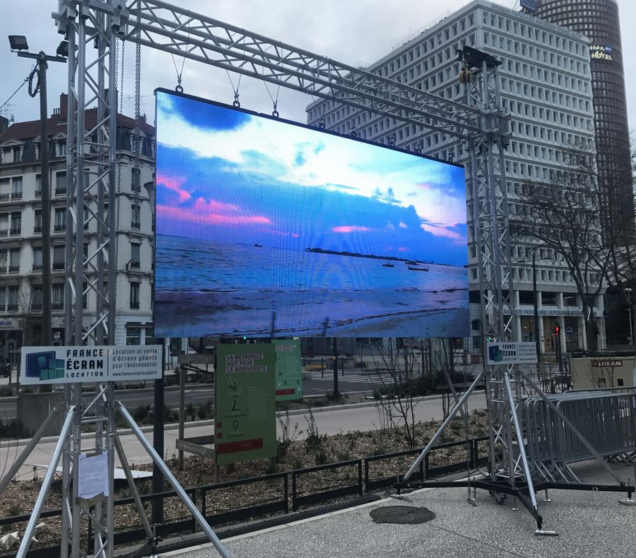 200 - 800W openluchtstadium LEIDENE Videomuur, Huur het LEIDENE Vertoningsscherm P3.91