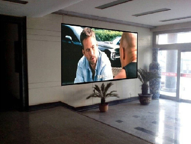 Kleine Pixelhoogte 3mm Binnen LEIDENE Videomuur 480mm*540mm Kabinet Vaste Installatie