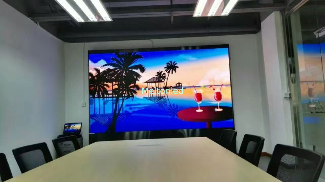 Gebogen Volledige de Kleuren LEIDENE van P3 Videovertoning, Binnen LEIDENE Videomuur voor Conferentie